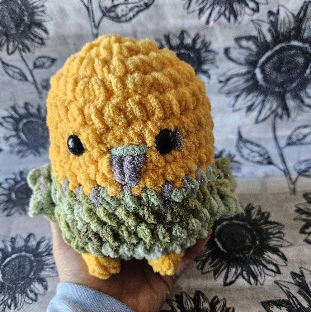 Crochet Budgie Parakeet Bird Amigurumi